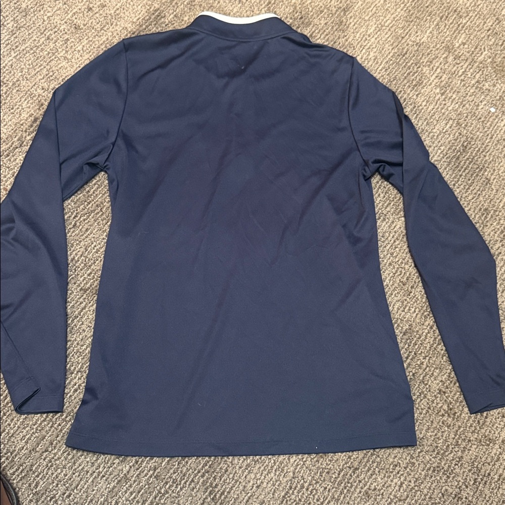 Masters Navy half zip Pullover with Embroidered L… - image 6